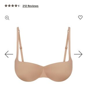 Skims Balconette Push-Up Bra